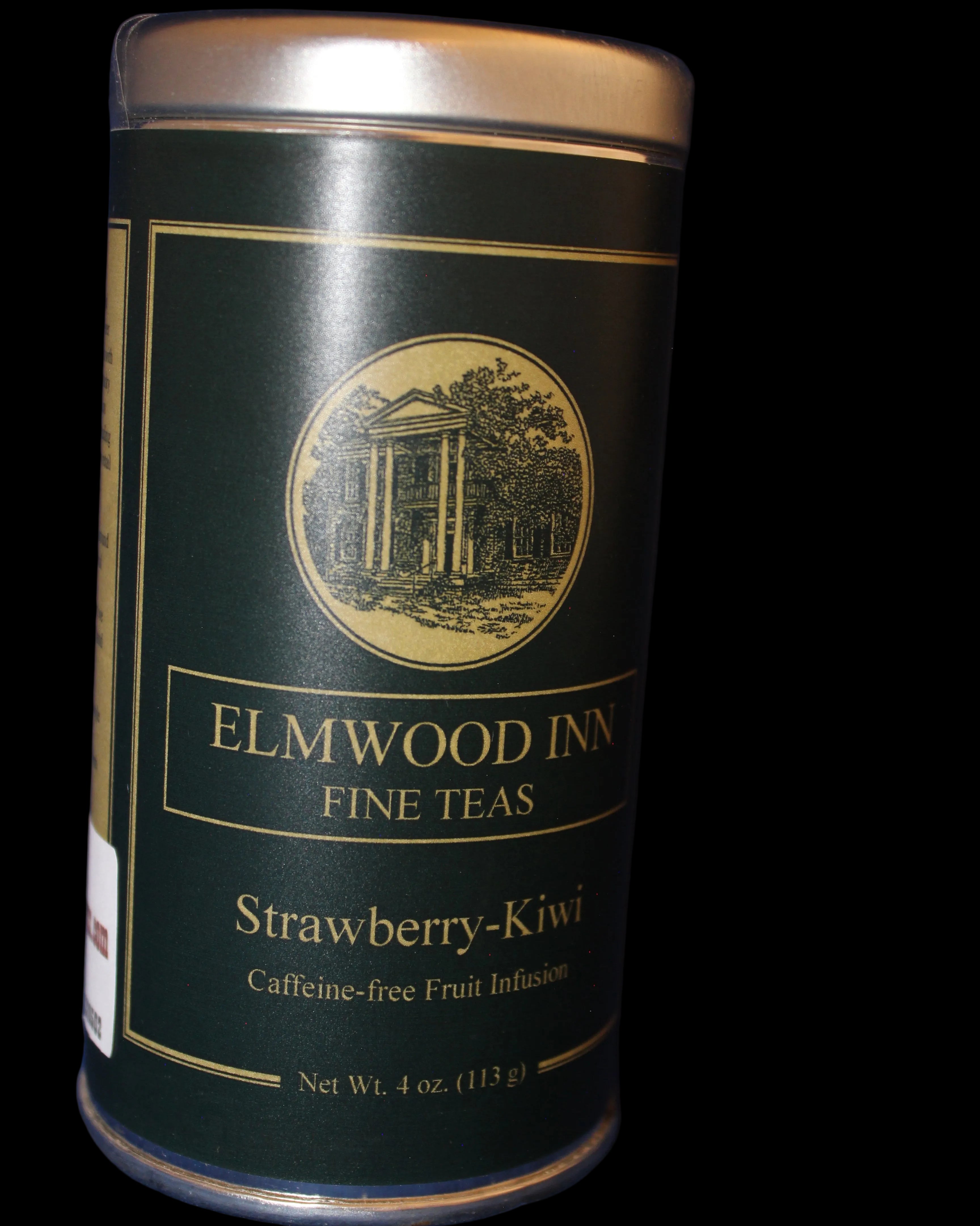 Elmwood Inn Fine Teas Strawberry-Kiwi tea canister 