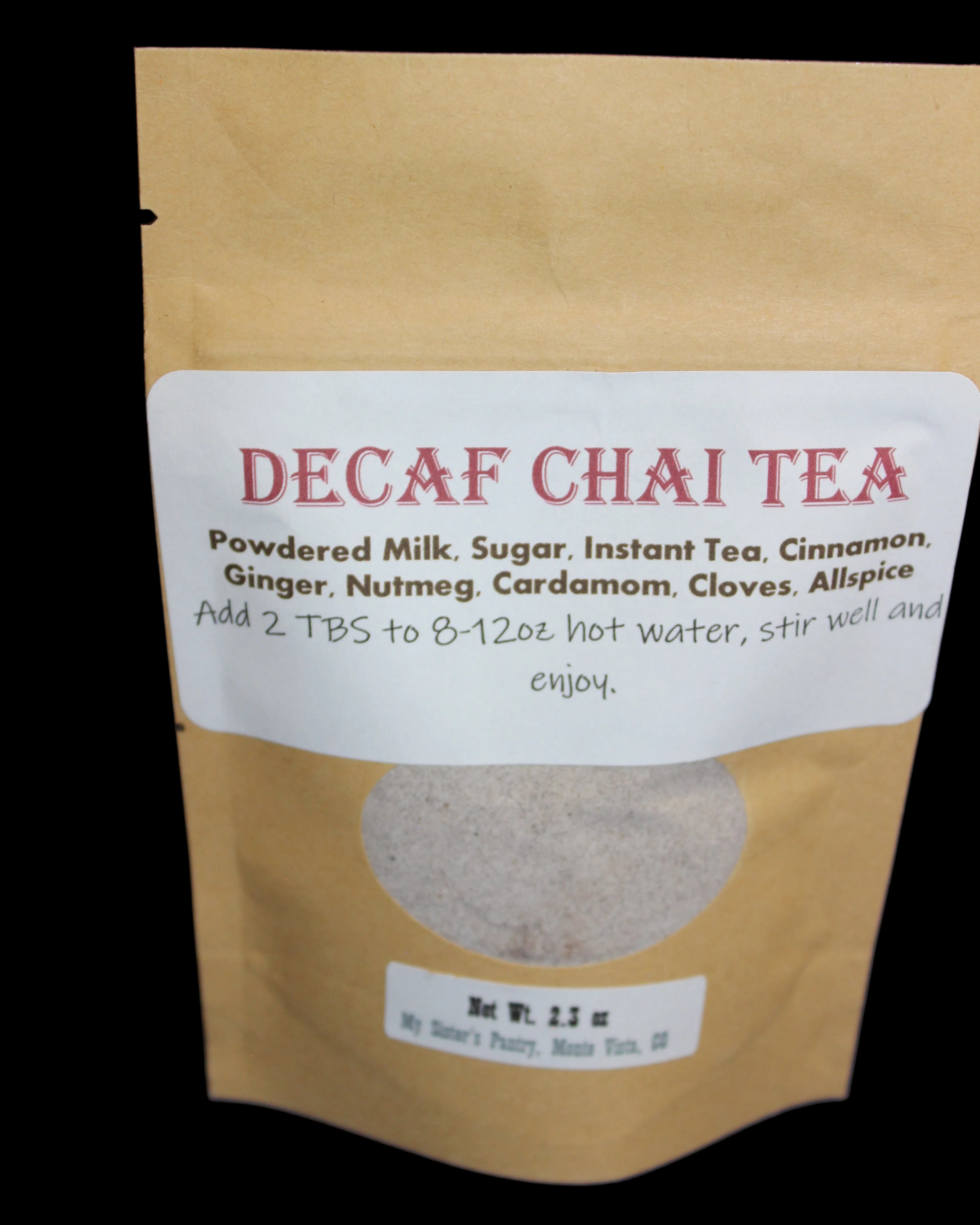 Decaf Chai Tea