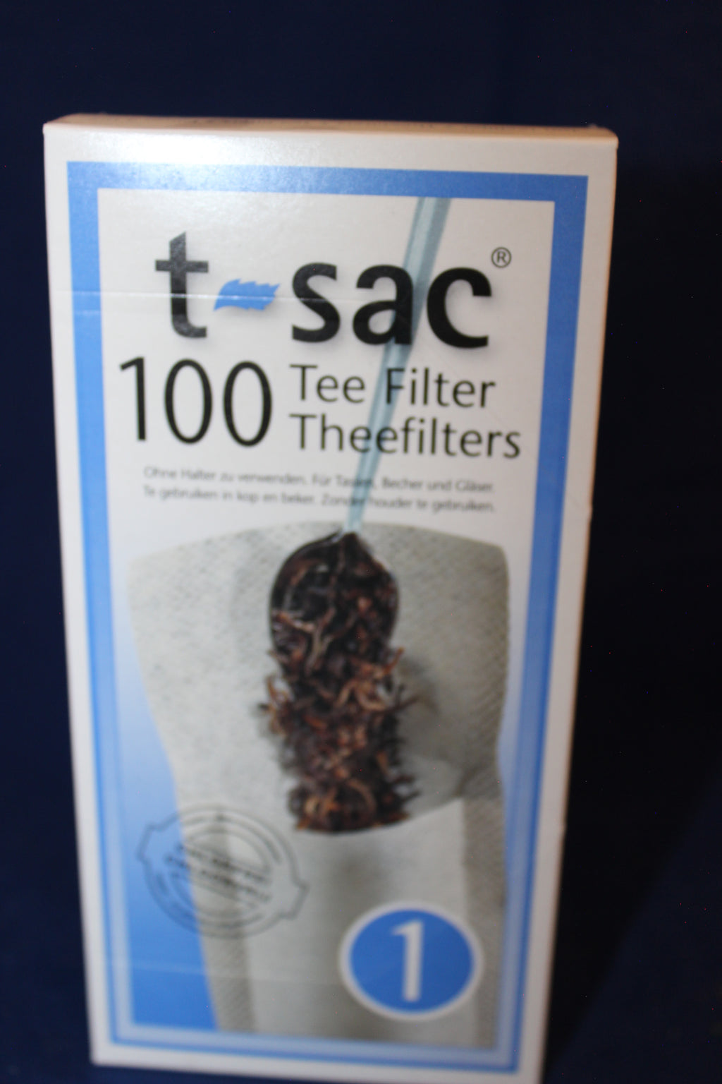 Box of t-sac tea filters 